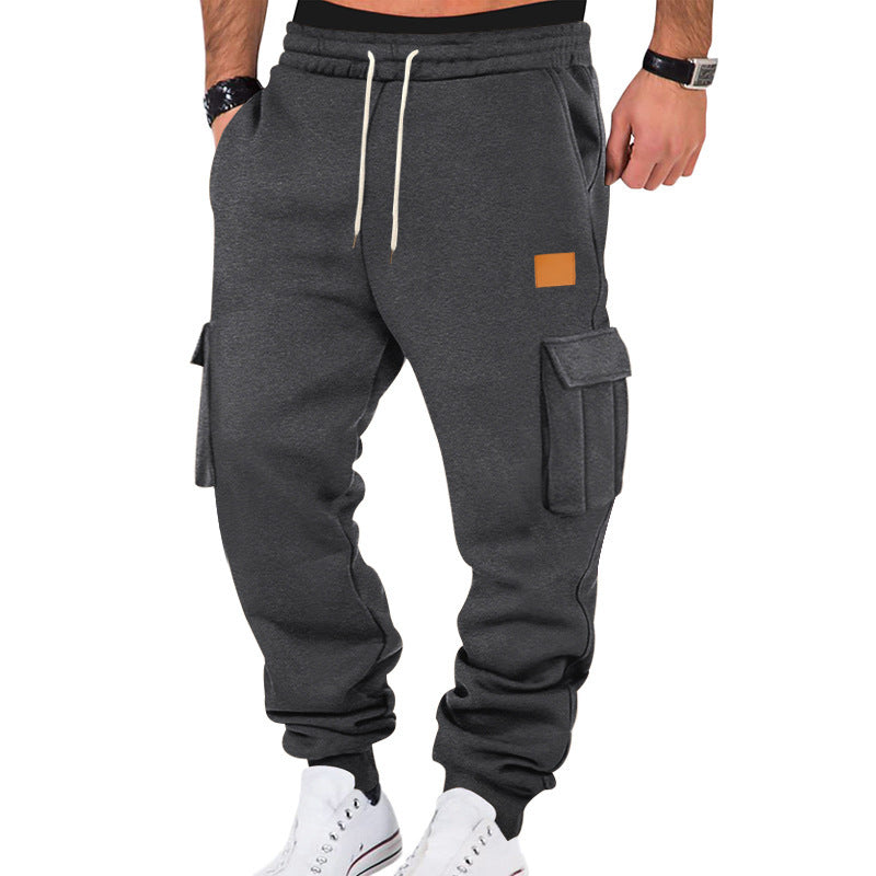 Herrar Cargo-joggingbyxa med sidofickor och elastisk midja Mirla-Eva Jonsson