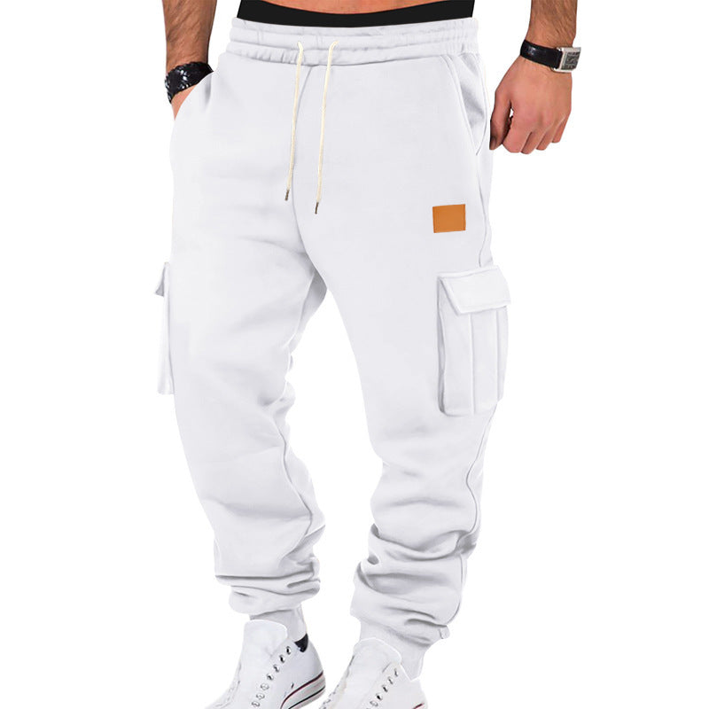 Herrar Cargo-joggingbyxa med sidofickor och elastisk midja Mirla-Eva Jonsson