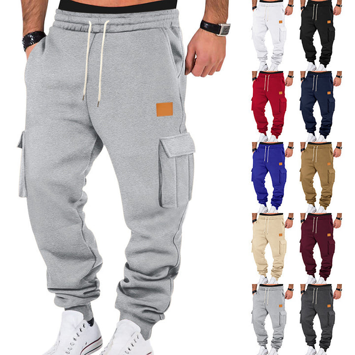 Herrar Cargo-joggingbyxa med sidofickor och elastisk midja Mirla-Eva Jonsson