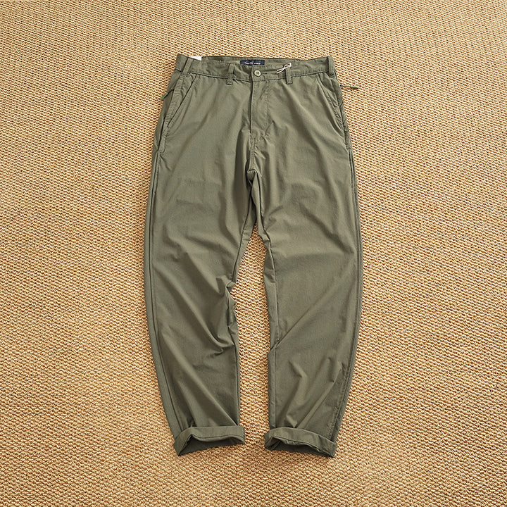 Herrar Chino-byxor med elastisk midja och praktiska sidofickor Mirla-Eva Jonsson