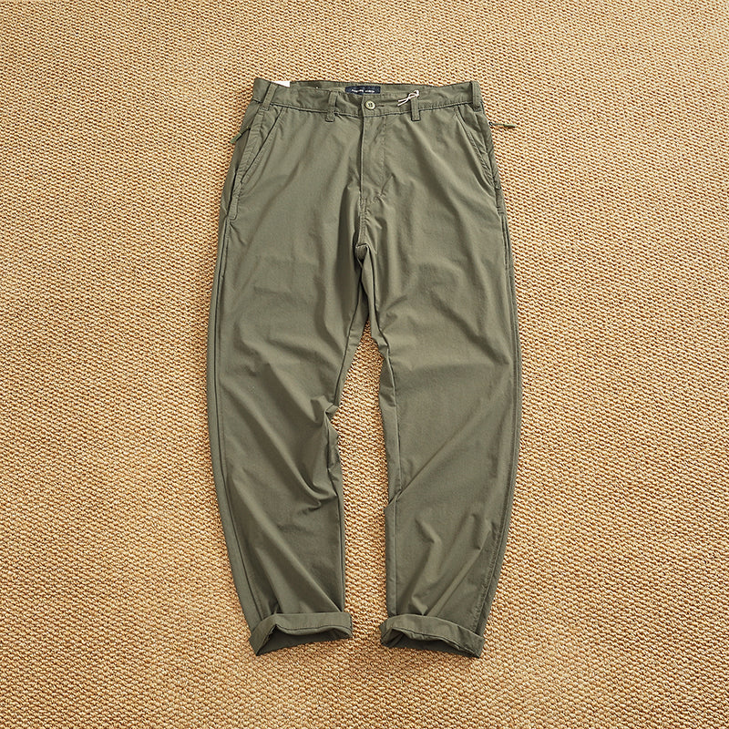 Herrar Chino-byxor med elastisk midja och praktiska sidofickor Mirla-Eva Jonsson
