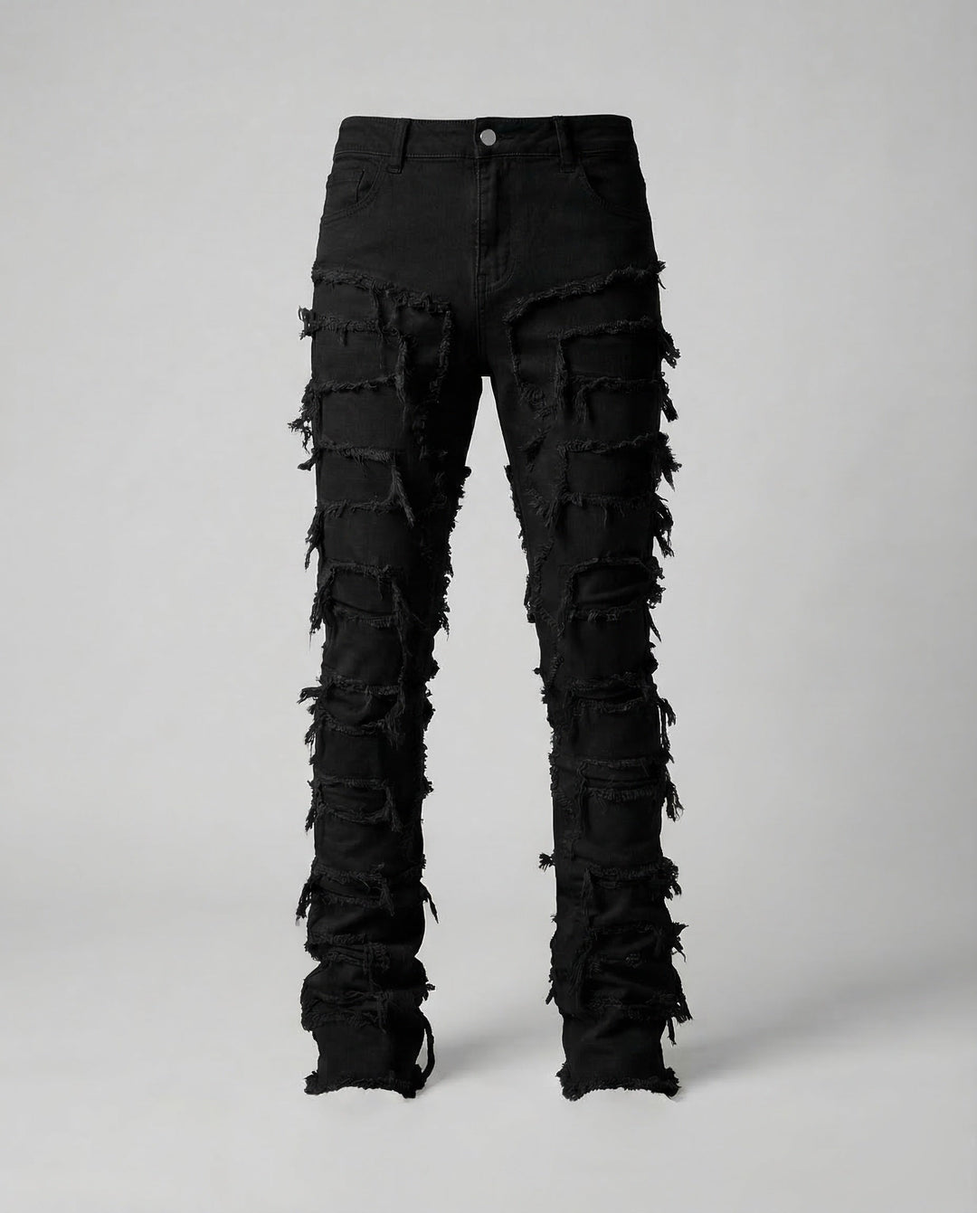Herrar Destroyed Jeans Slim-Eva Jonsson