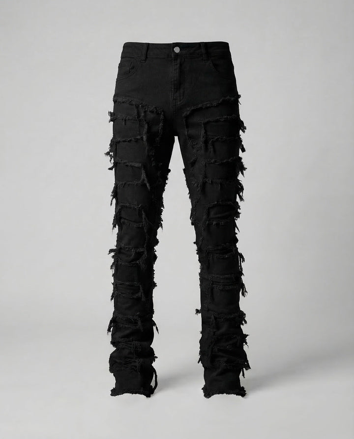Herrar Destroyed Jeans Slim-Eva Jonsson