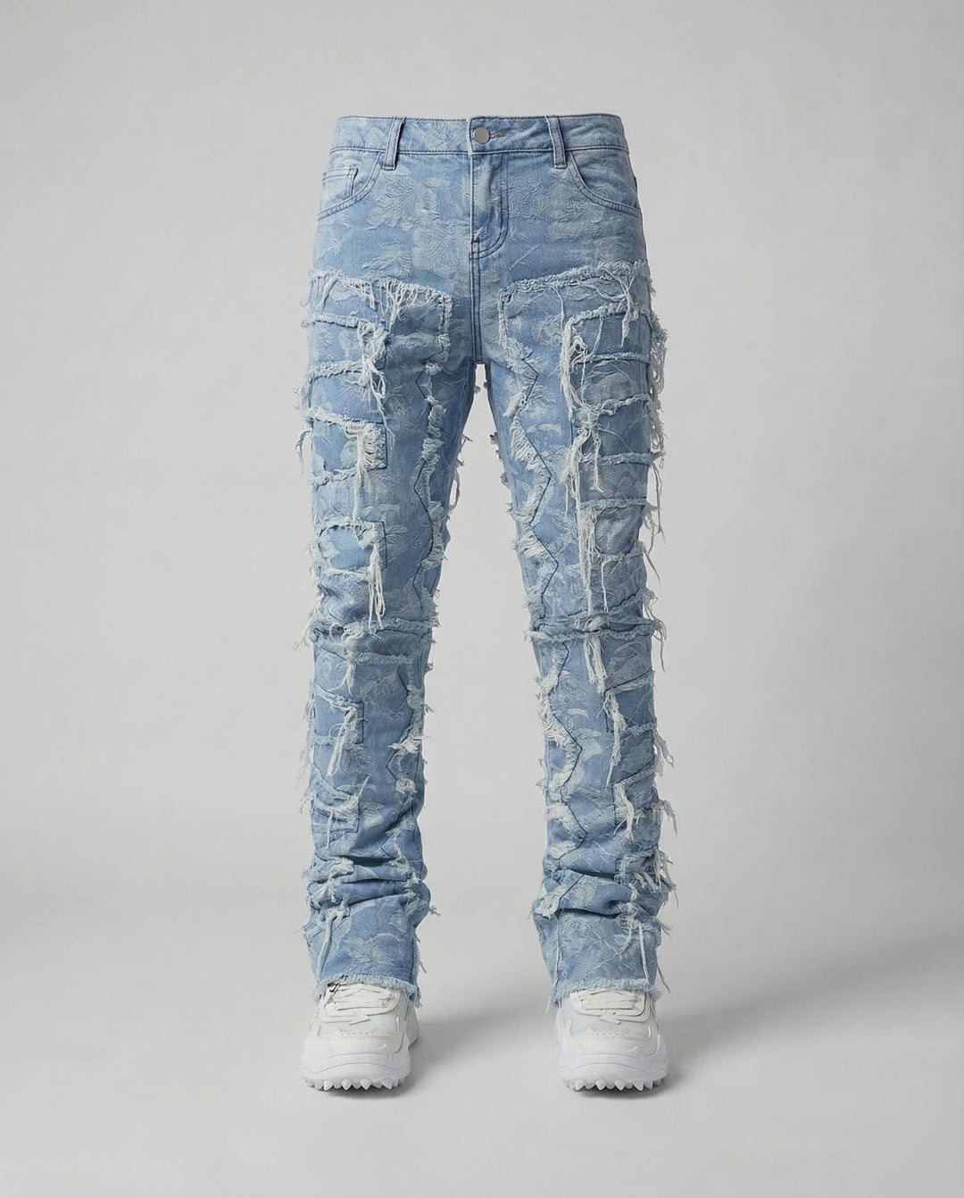 Herrar Destroyed Jeans Slim-Eva Jonsson