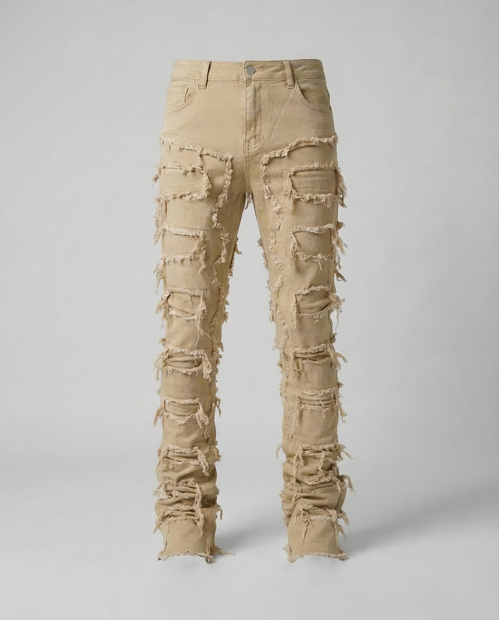 Herrar Destroyed Jeans Slim-Eva Jonsson