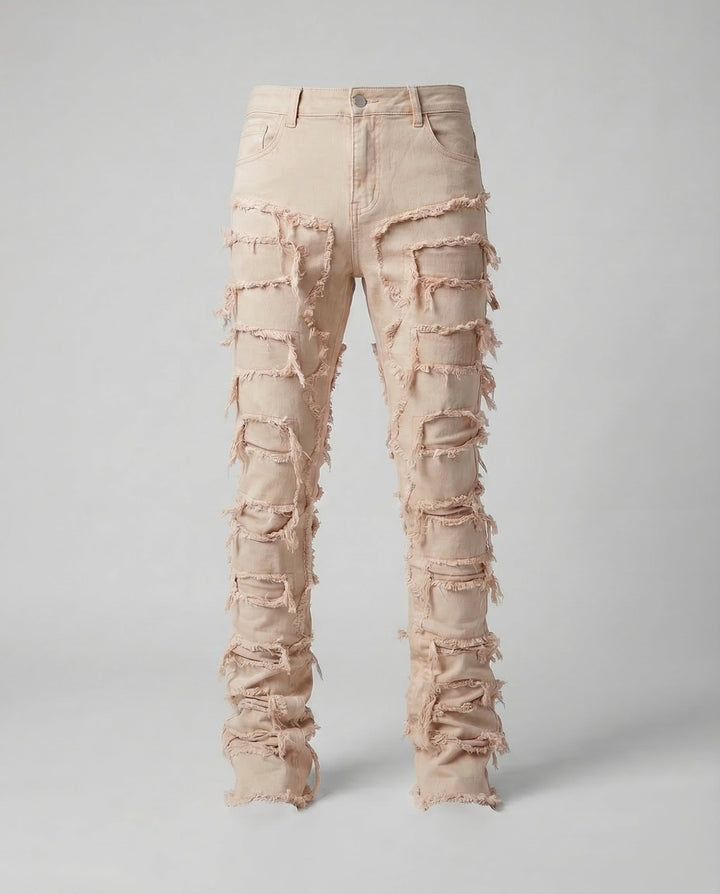 Herrar Destroyed Jeans Slim-Eva Jonsson
