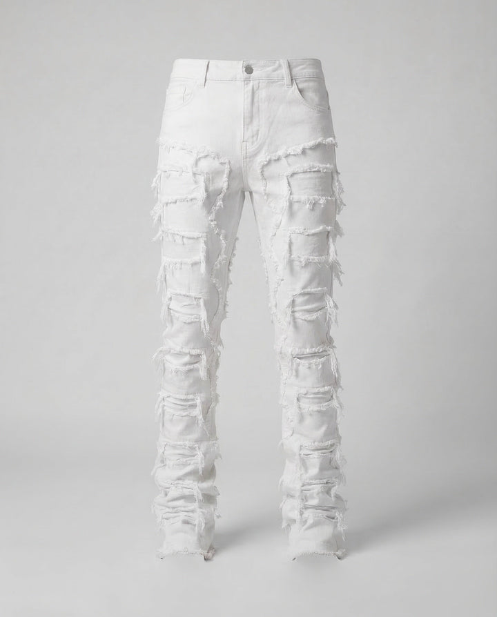 Herrar Destroyed Jeans Slim-Eva Jonsson