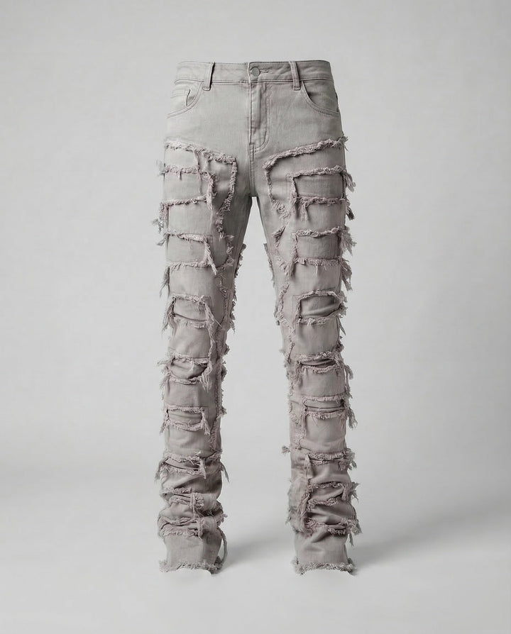 Herrar Destroyed Jeans Slim-Eva Jonsson