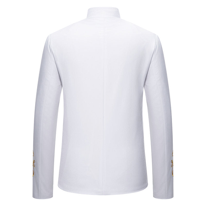 Herrar Elegant Blazer med exquisit Guld-broderi Mirla-Eva Jonsson