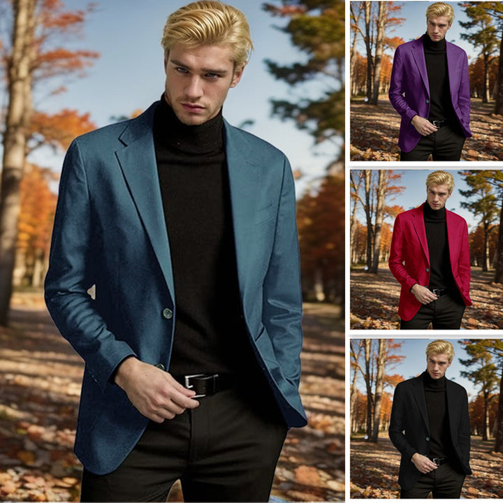 Herrar Elegant Blazer med stilren snitt och högkvalitativt material Mirla-Eva Jonsson