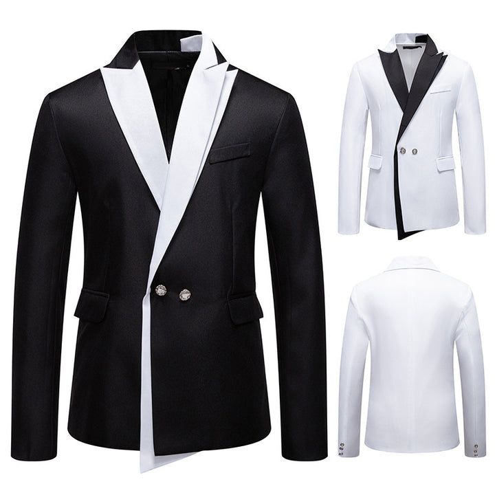 Herrar Elegant Smokingblazer med kontrasterande slag Mirla-Eva Jonsson