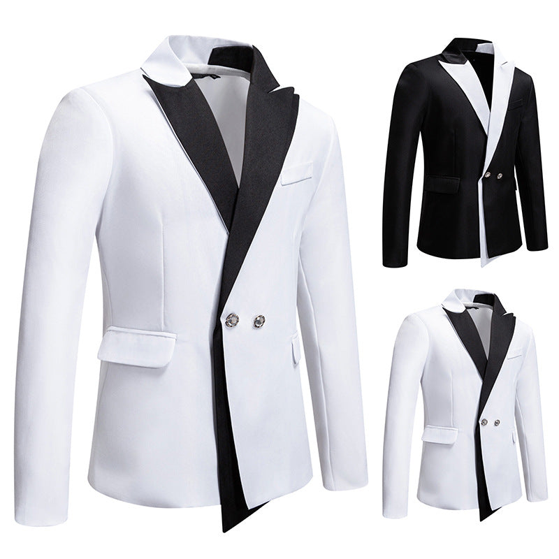 Herrar Elegant Smokingblazer med kontrasterande slag Mirla-Eva Jonsson