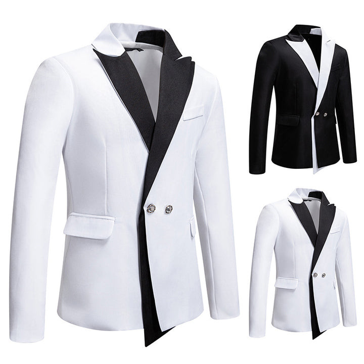 Herrar Elegant Smokingblazer med kontrasterande slag Mirla-Eva Jonsson
