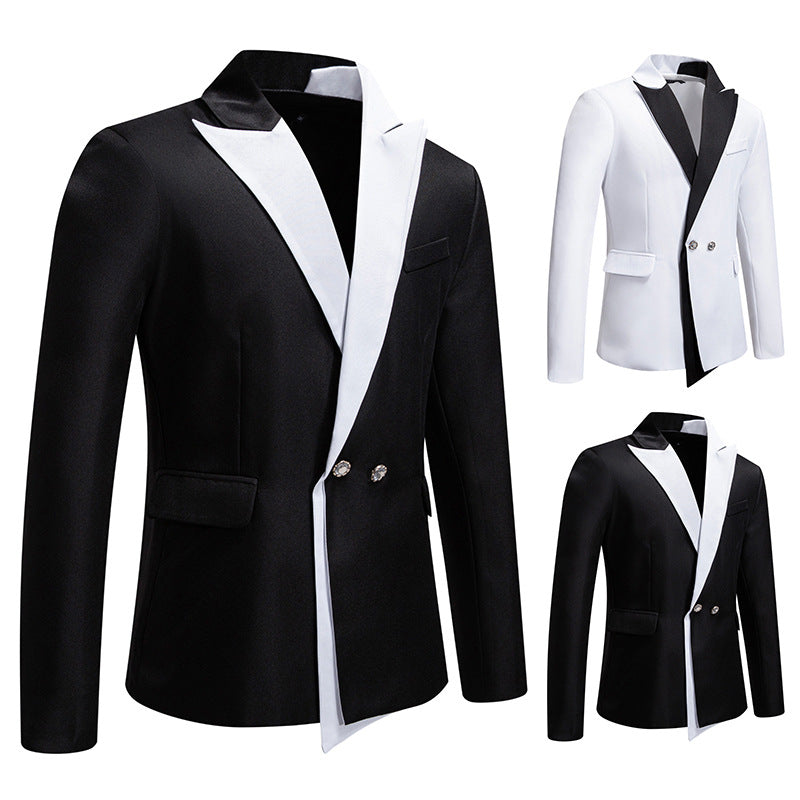 Herrar Elegant Smokingblazer med kontrasterande slag Mirla-Eva Jonsson