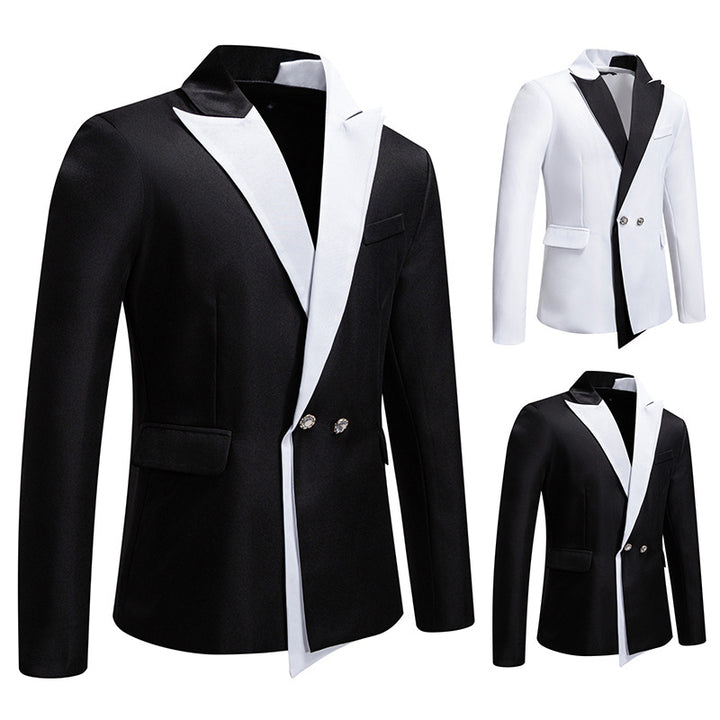 Herrar Elegant Smokingblazer med kontrasterande slag Mirla-Eva Jonsson