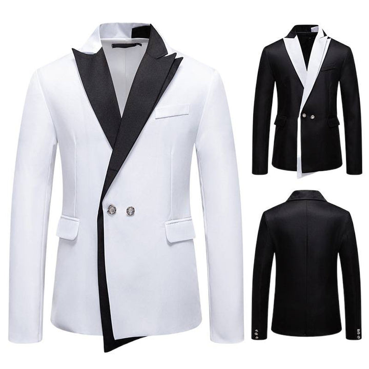 Herrar Elegant Smokingblazer med kontrasterande slag Mirla-Eva Jonsson