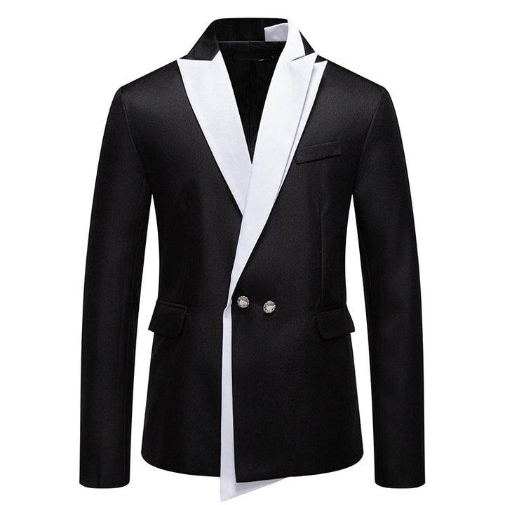 Herrar Elegant Smokingblazer med kontrasterande slag Mirla-Eva Jonsson