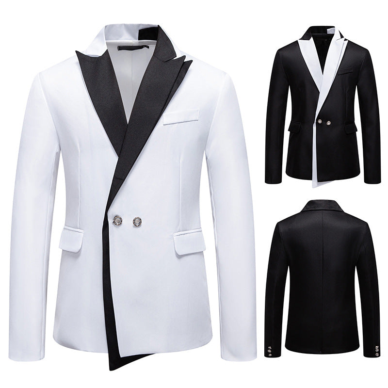 Herrar Elegant Smokingblazer med kontrasterande slag Mirla-Eva Jonsson
