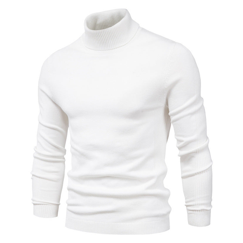 Herrar Elegant rullkragepullover i mjukt ull Mirla-Eva Jonsson