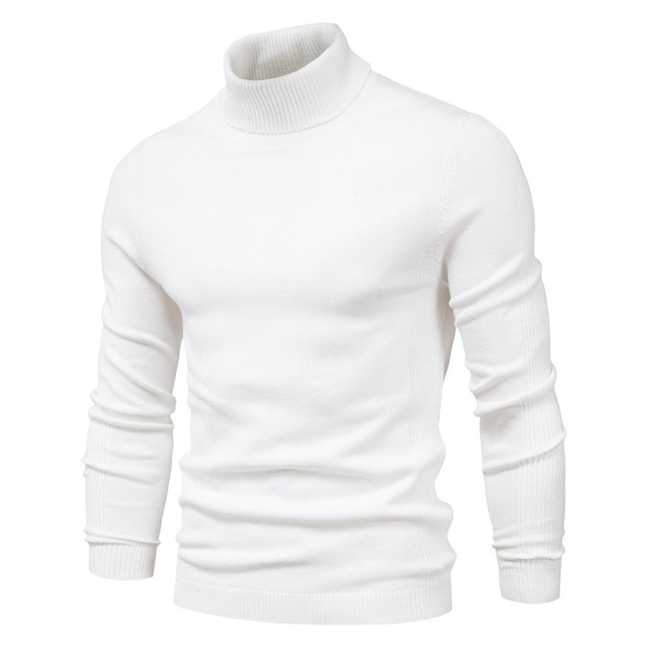 Herrar Elegant rullkragepullover i mjukt ull Mirla-Eva Jonsson