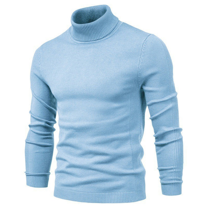 Herrar Elegant rullkragepullover i mjukt ull Mirla-Eva Jonsson