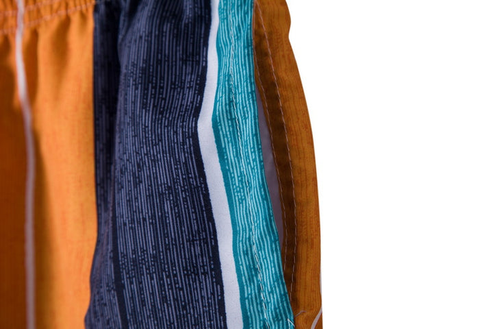 Herrar Färgglada strandshorts med elastisk midja och snörning Eva Jonsson-Eva Jonsson