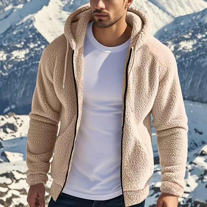 Herrar Fleece-Hoodie Mirla-Eva Jonsson