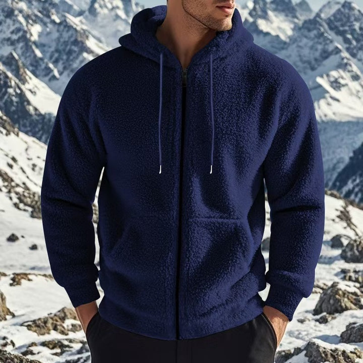 Herrar Fleece-Hoodie Mirla-Eva Jonsson