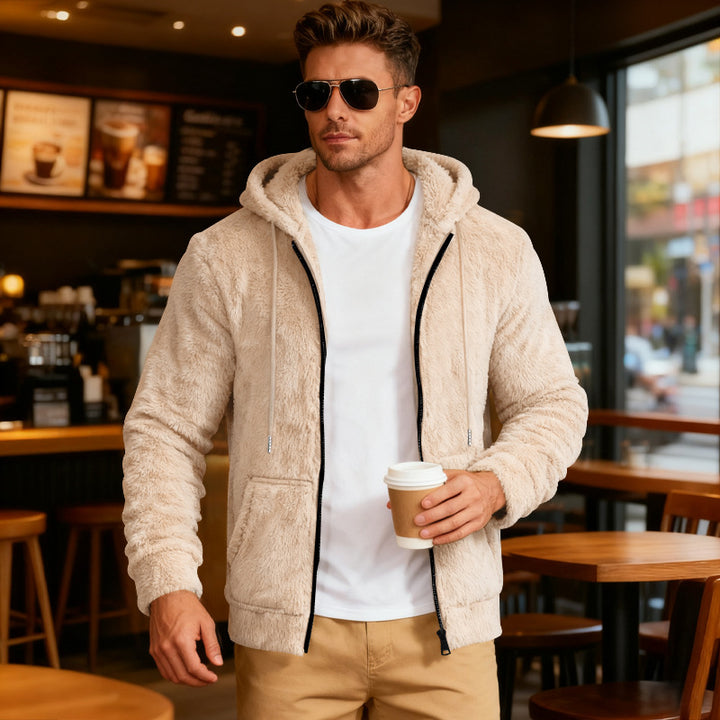Herrar Fuzzy Hoodie Mirla-Eva Jonsson