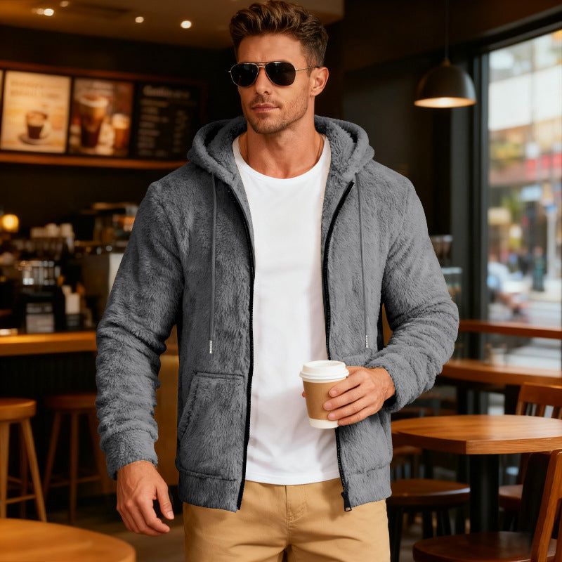 Herrar Fuzzy Hoodie Mirla-Eva Jonsson