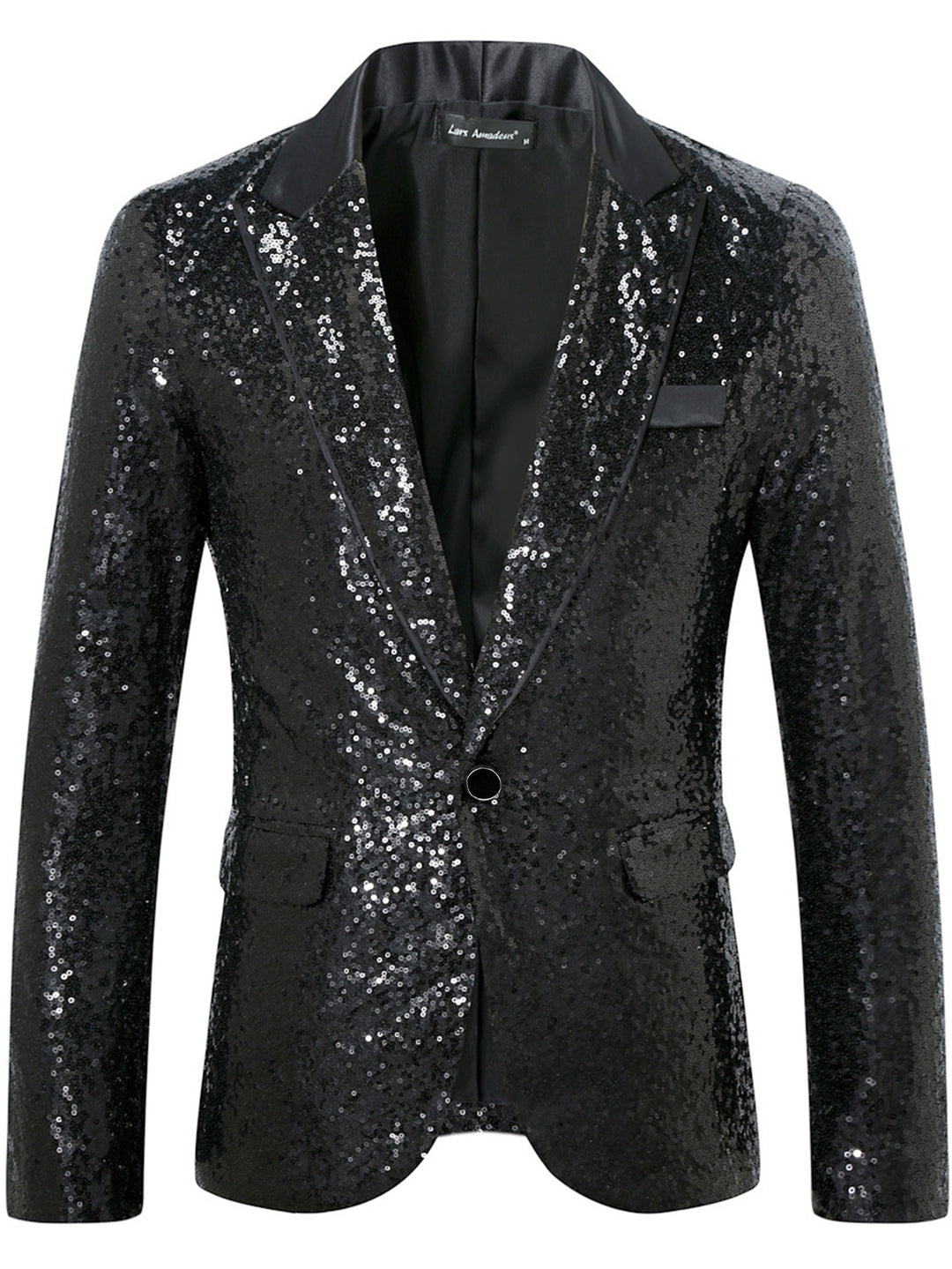 Herrar Glamourös Pailletter Blazer Eva Jonsson-Eva Jonsson