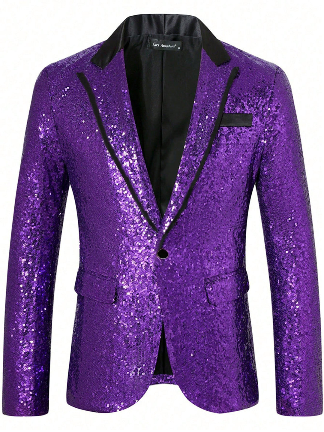 Herrar Glamourös Pailletter Blazer Eva Jonsson-Eva Jonsson