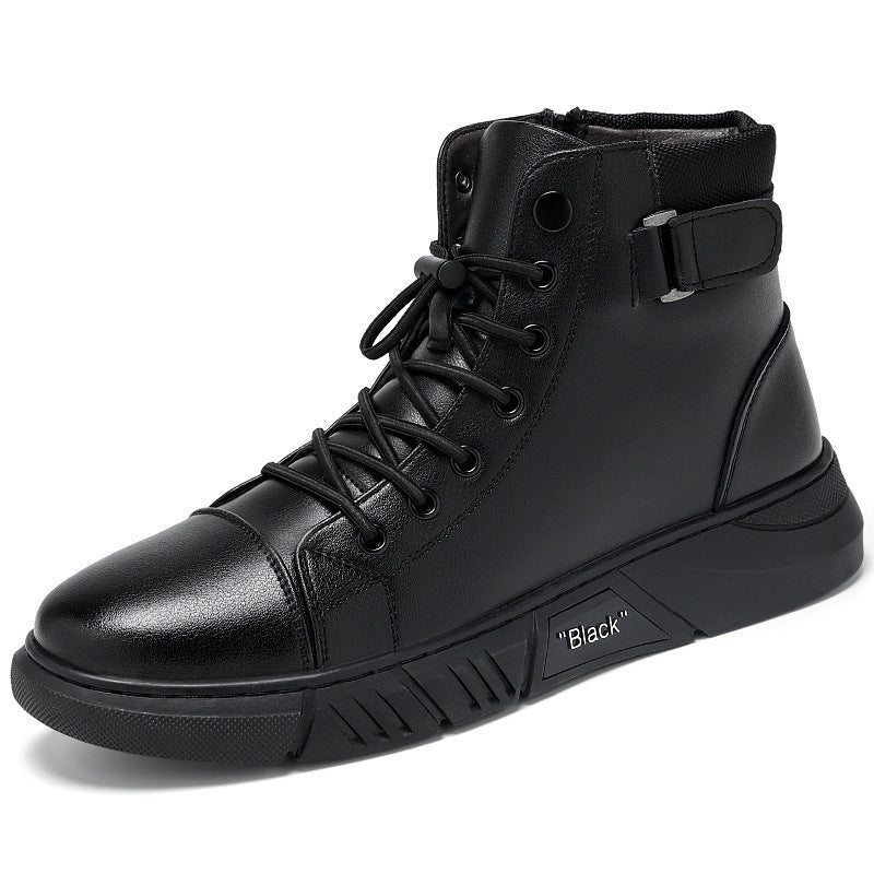 Herrar High-Top Fashion Kampfstövlar med Förbättrat Stöd Mirla-Eva Jonsson