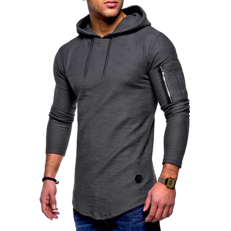 Herrar Hoodie med modern dragkedja Mirla-Eva Jonsson