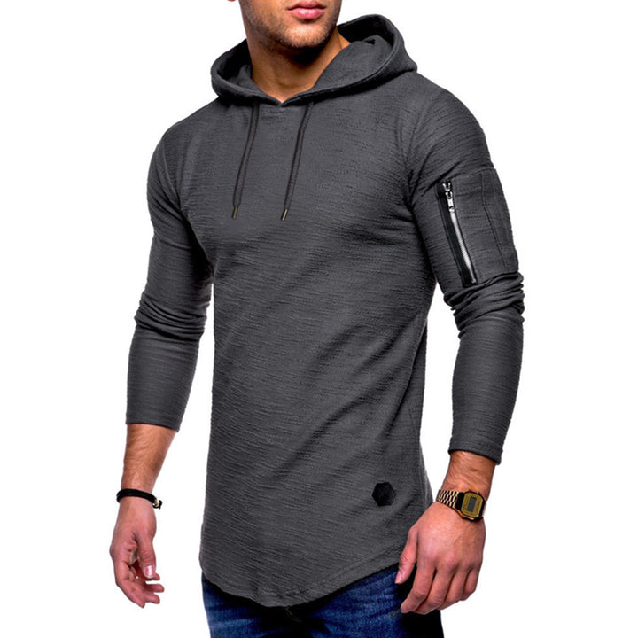 Herrar Hoodie med modern dragkedja Mirla-Eva Jonsson