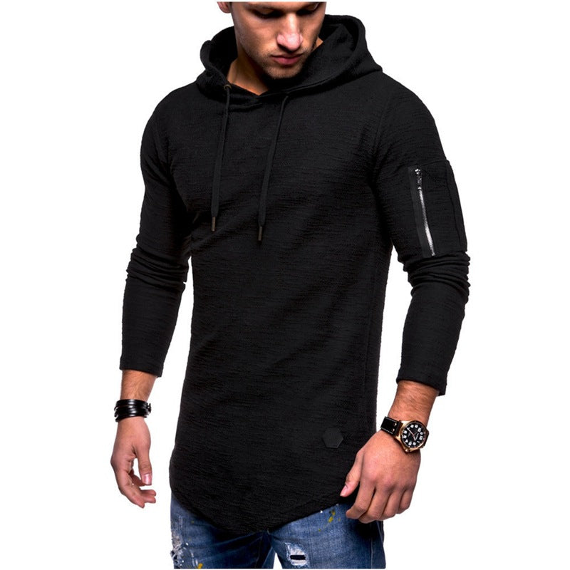Herrar Hoodie med modern dragkedja Mirla-Eva Jonsson