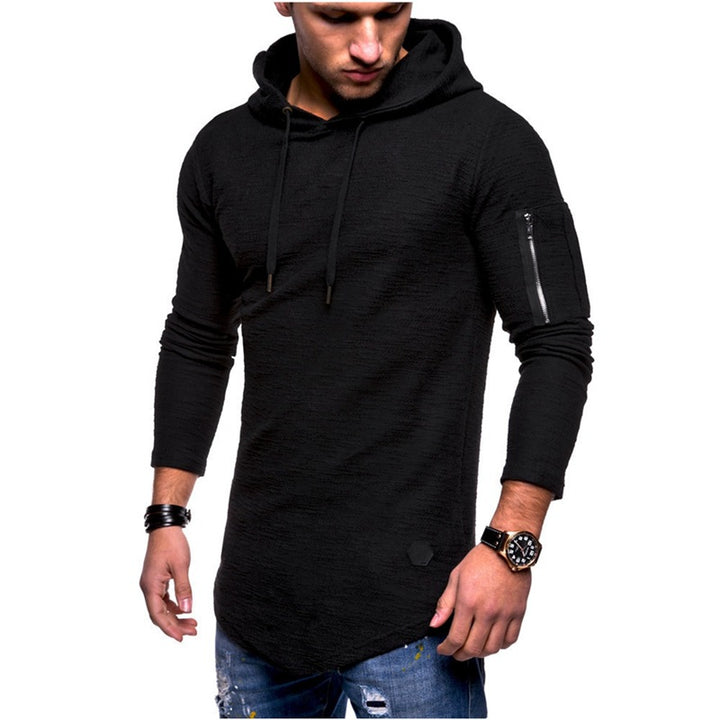 Herrar Hoodie med modern dragkedja Mirla-Eva Jonsson