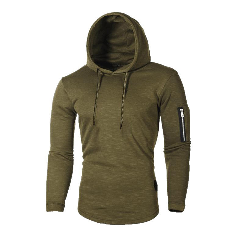 Herrar Hoodie med modern dragkedja Mirla-Eva Jonsson