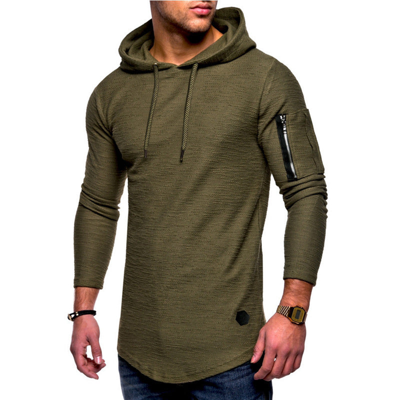 Herrar Hoodie med modern dragkedja Mirla-Eva Jonsson