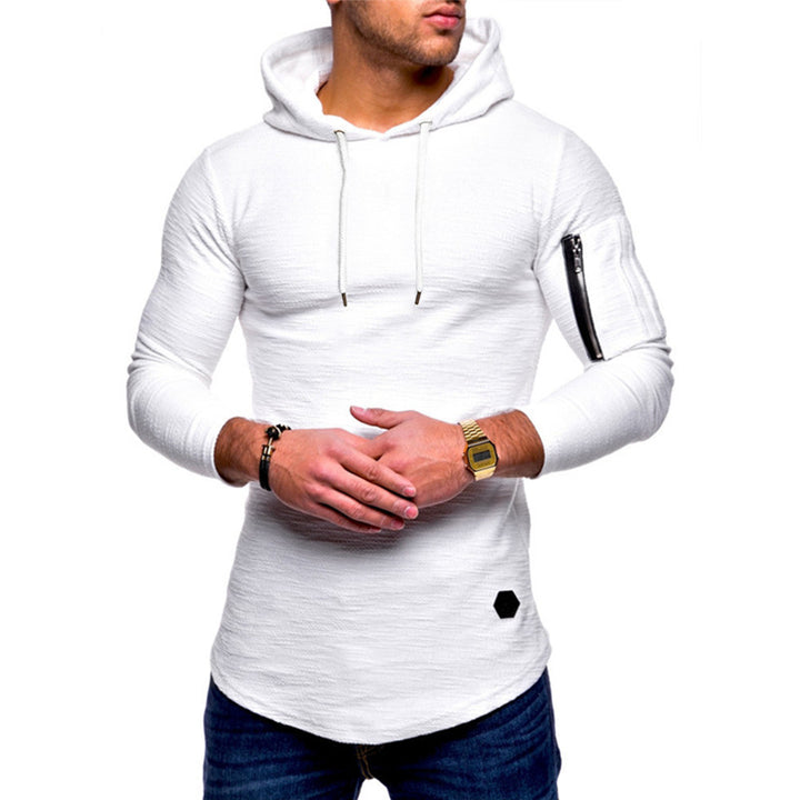 Herrar Hoodie med modern dragkedja Mirla-Eva Jonsson