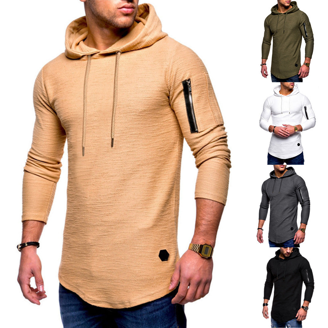 Herrar Hoodie med modern dragkedja Mirla-Eva Jonsson