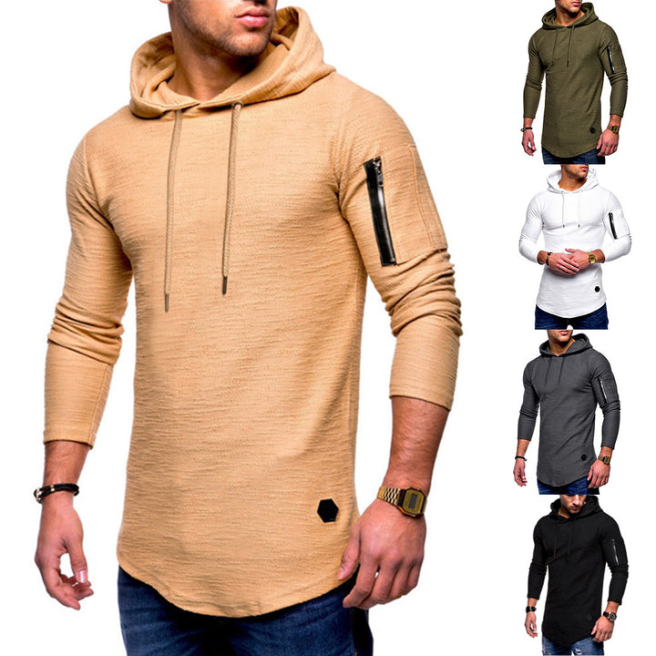 Herrar Hoodie med modern dragkedja Mirla-Eva Jonsson