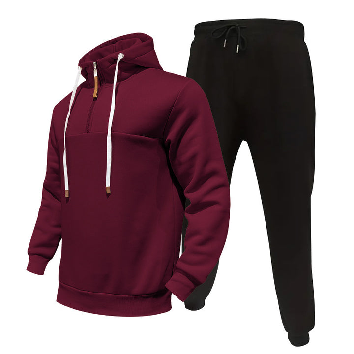 Herrar Hoodie och Cargo Joggingbyxa Set Mirla-Eva Jonsson