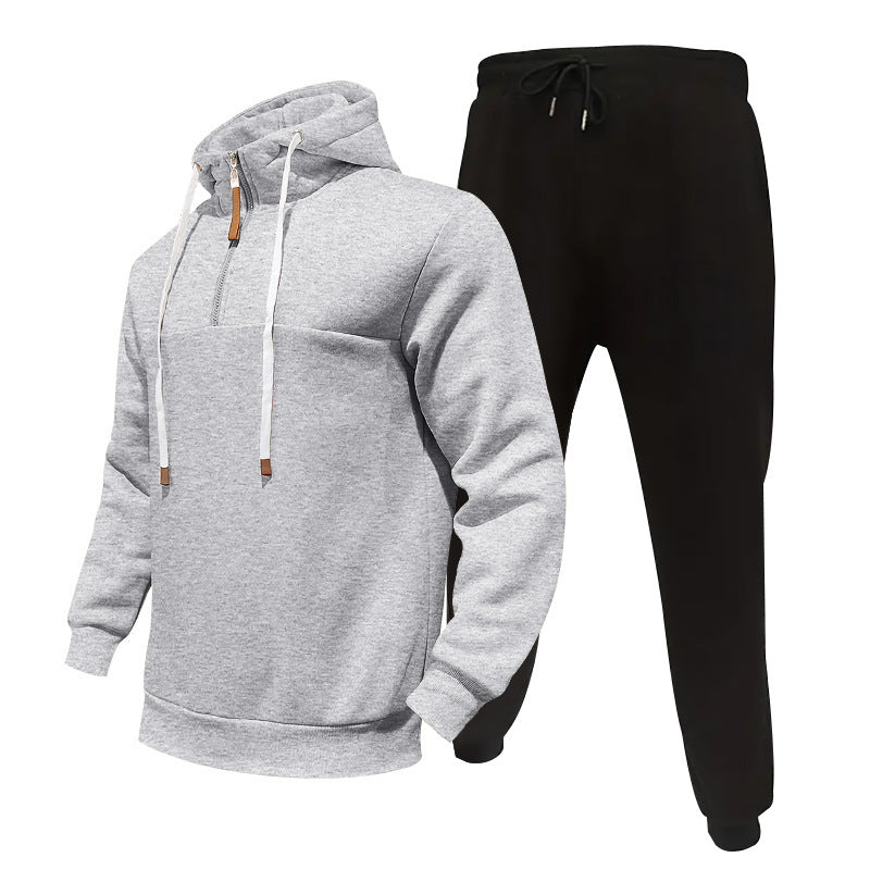 Herrar Hoodie och Cargo Joggingbyxa Set Mirla-Eva Jonsson