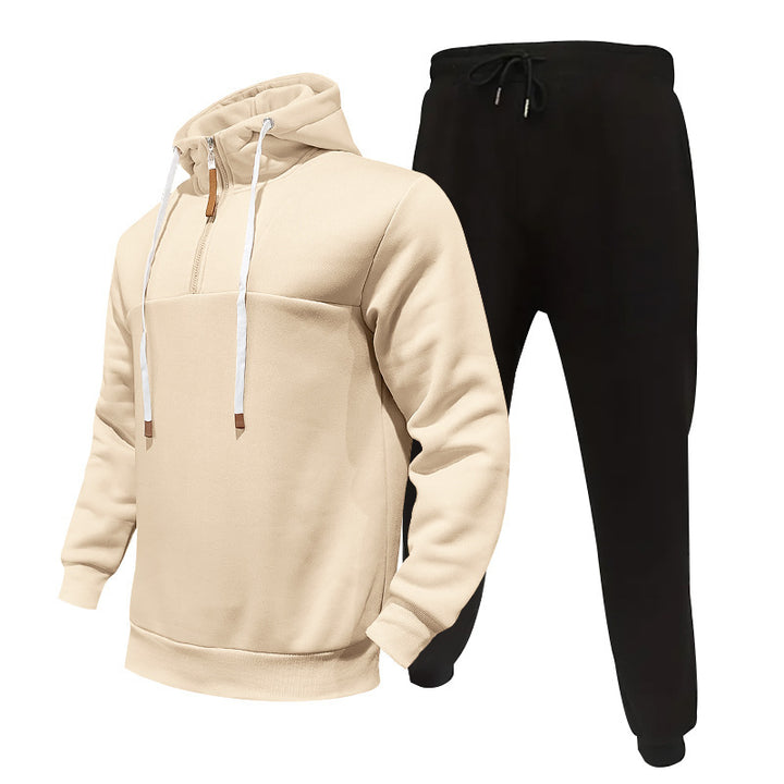 Herrar Hoodie och Cargo Joggingbyxa Set Mirla-Eva Jonsson