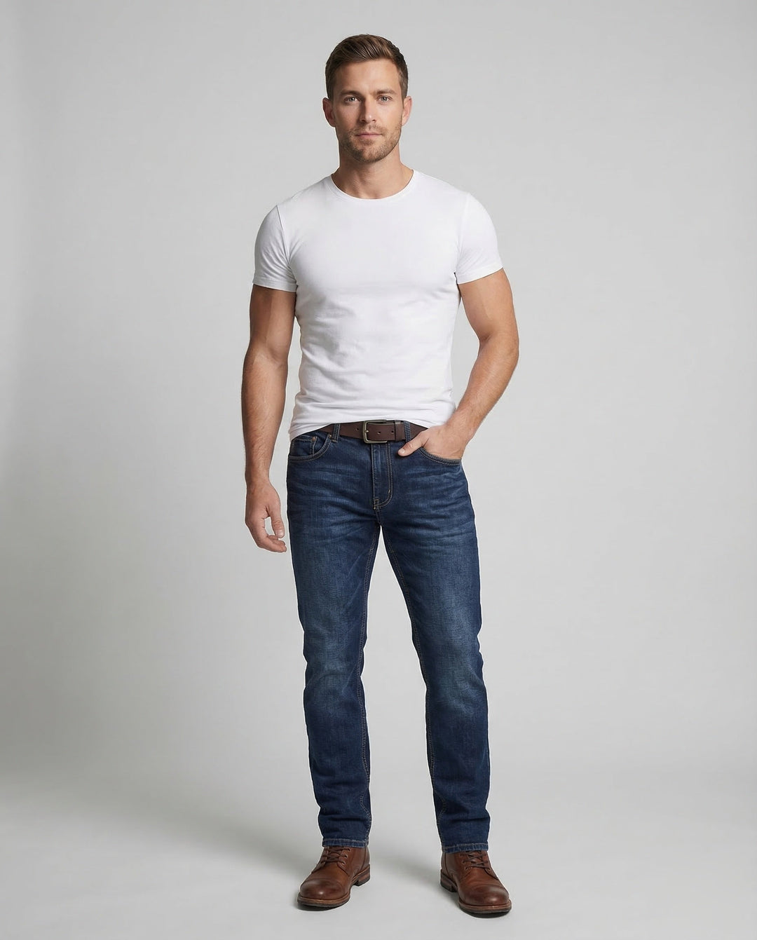 Herrar Jeans Slim Stretch-Eva Jonsson