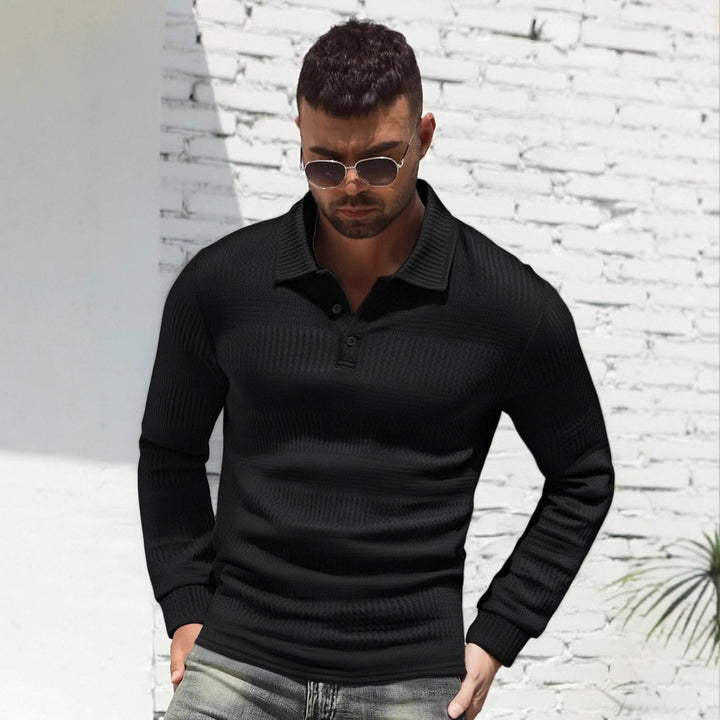 Herrar Långärmad Poloshirt Eva Jonsson-Eva Jonsson