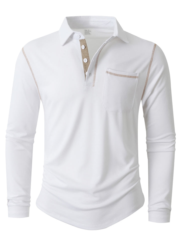 Herrar Långärmad Poloshirt Mirla-Eva Jonsson