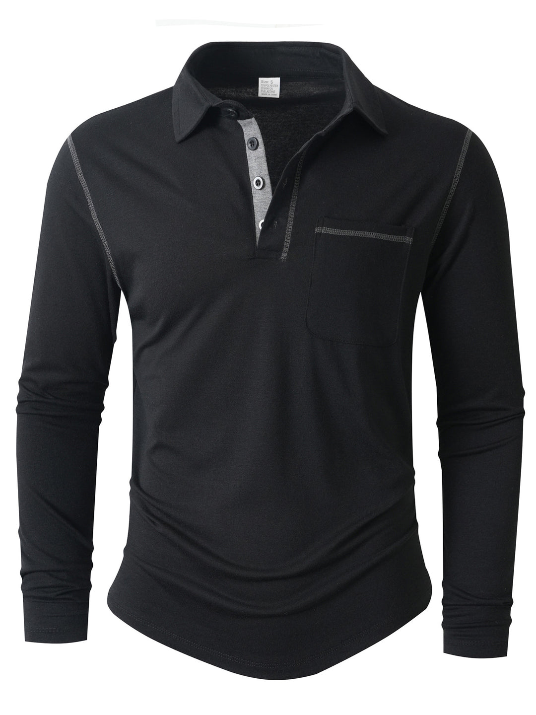 Herrar Långärmad Poloshirt Mirla-Eva Jonsson