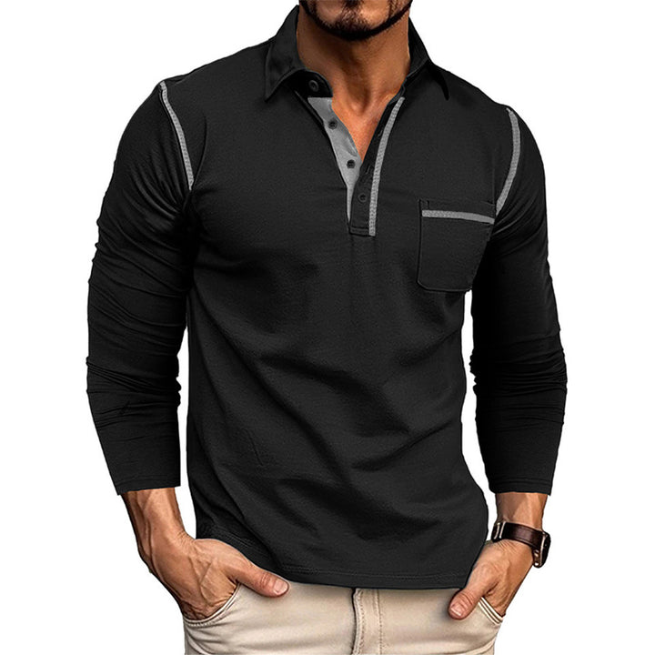 Herrar Långärmad Poloshirt Mirla-Eva Jonsson
